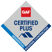 GAF Certified Plus Residential Roofing Contractor