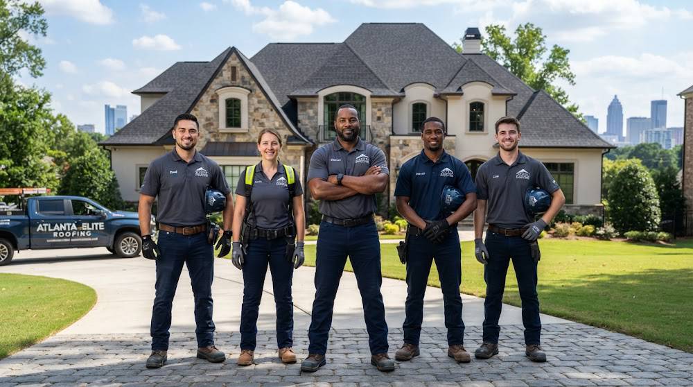 Professional Exteriors crew at work in Atlanta